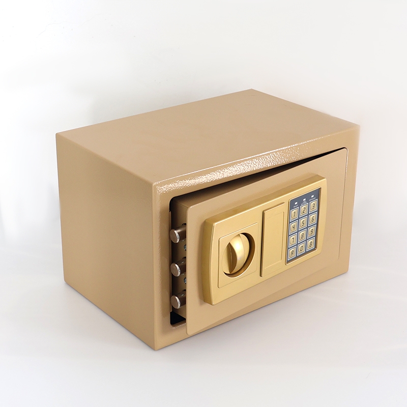 JY1013 Gold Electronic Safe Box with Digital Keypad