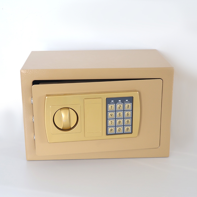 JY1013 Gold Electronic Safe Box with Digital Keypad
