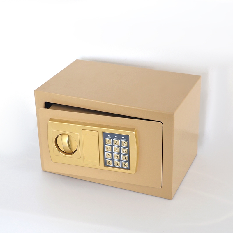 JY1013 Gold Electronic Safe Box with Digital Keypad