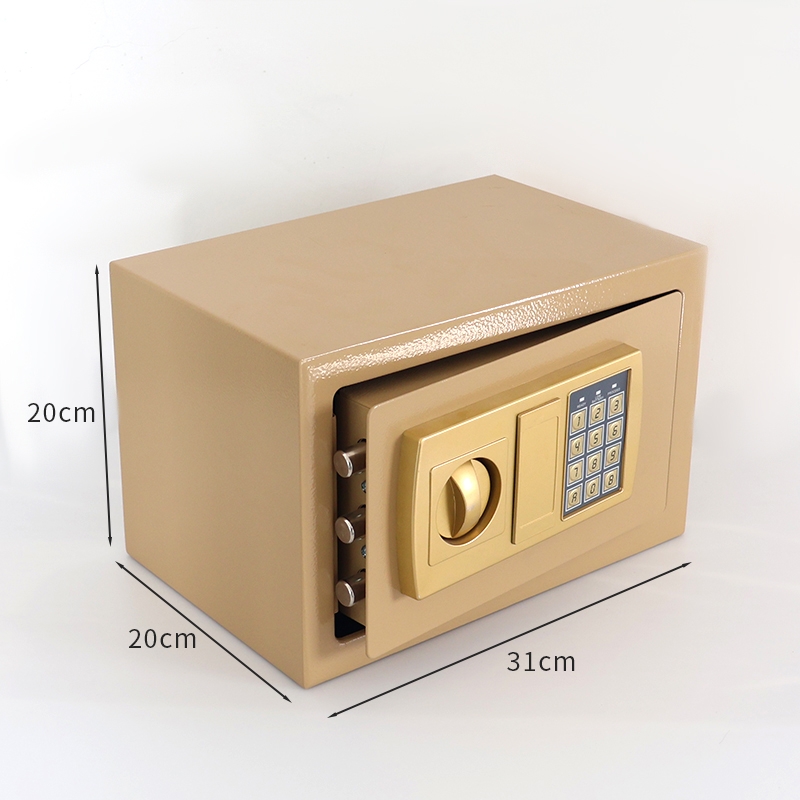 JY1013 Gold Electronic Safe Box with Digital Keypad