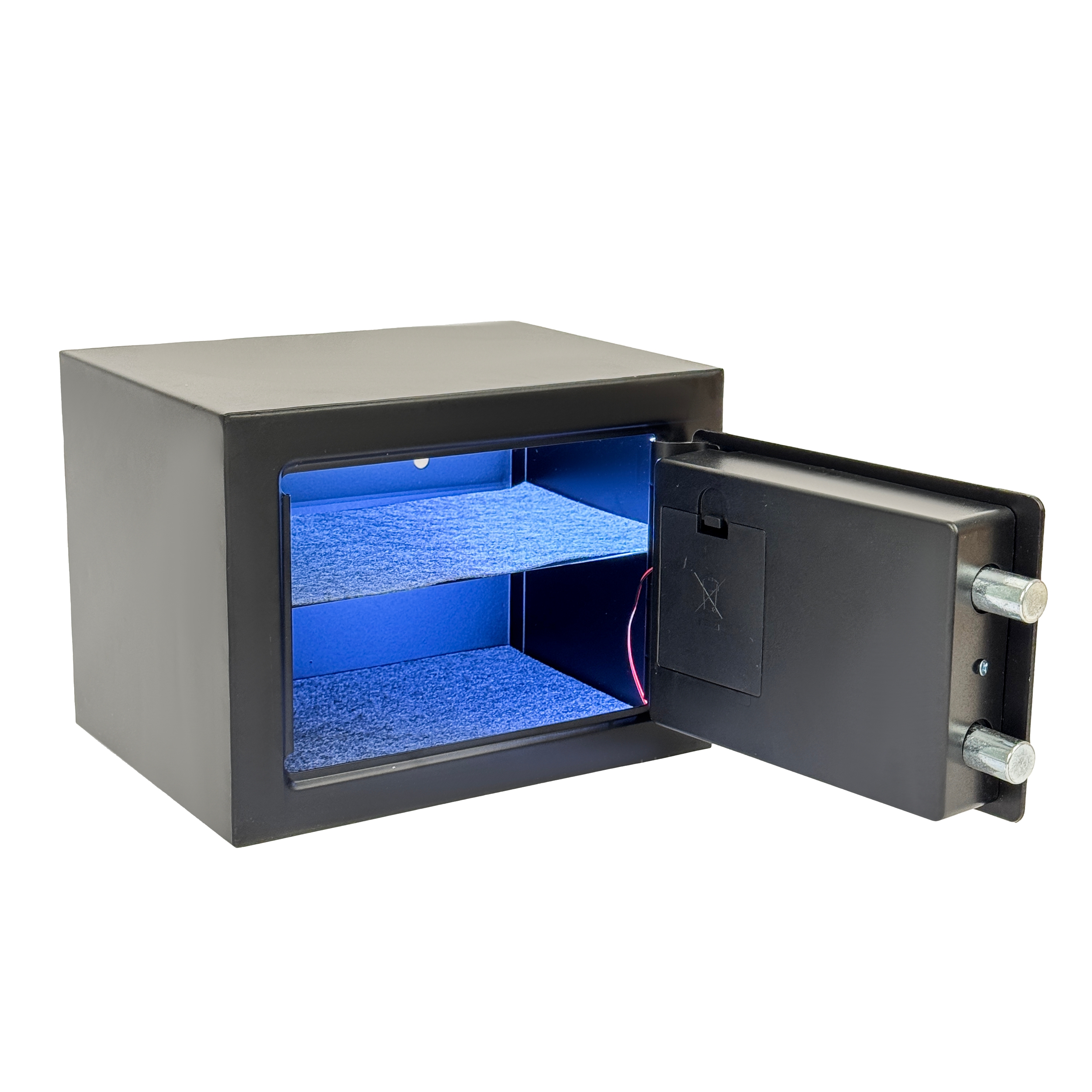 JY1016 Digital Safe Box with LED Light and Shelf