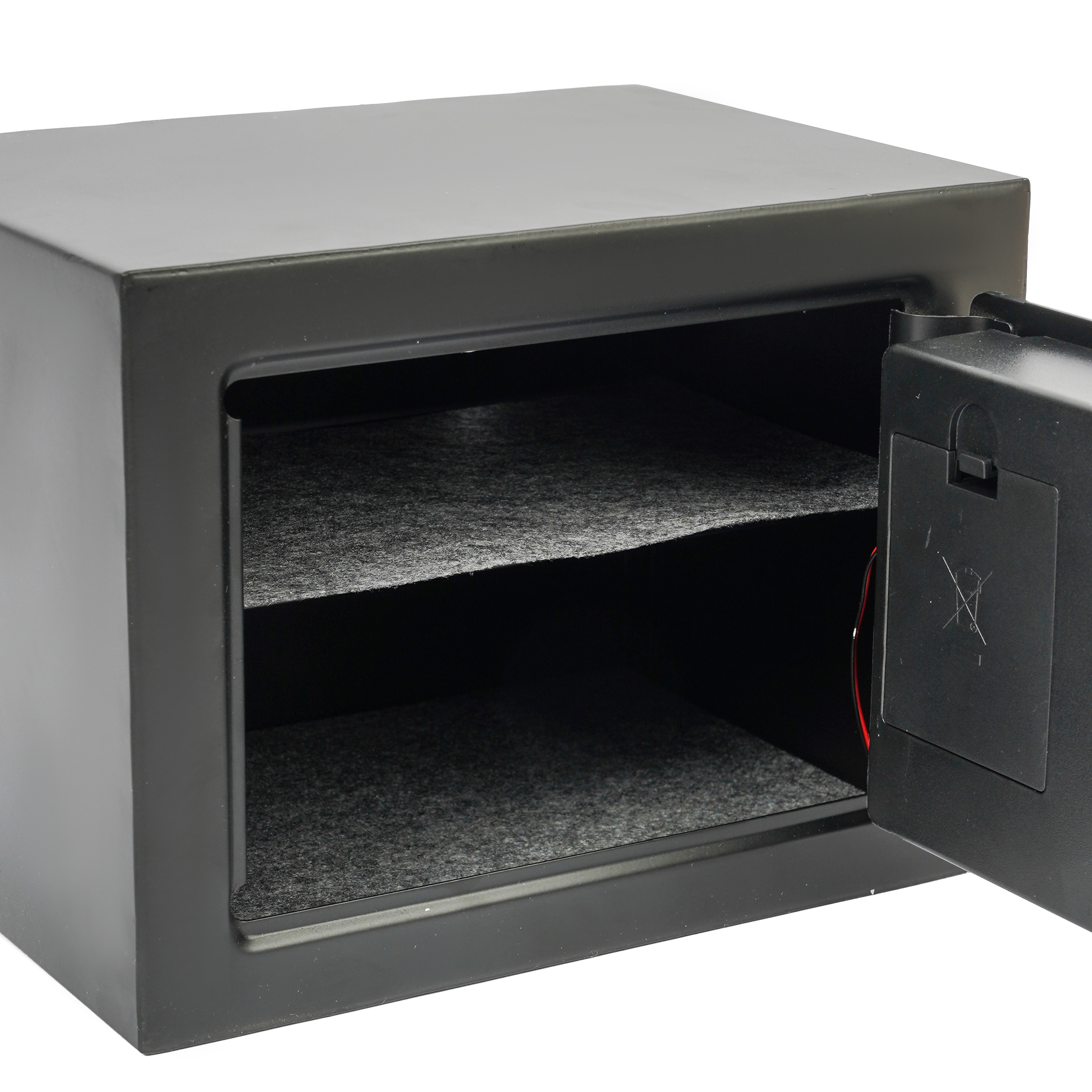 JY1016 Digital Safe Box with LED Light and Shelf