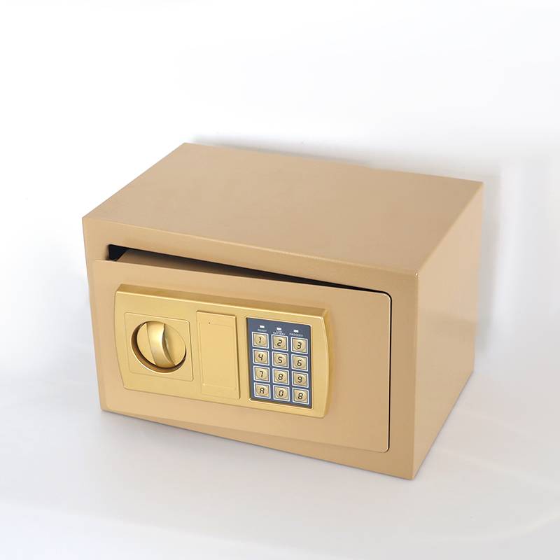 JY1013 Gold Electronic Safe Box with Digital Keypad