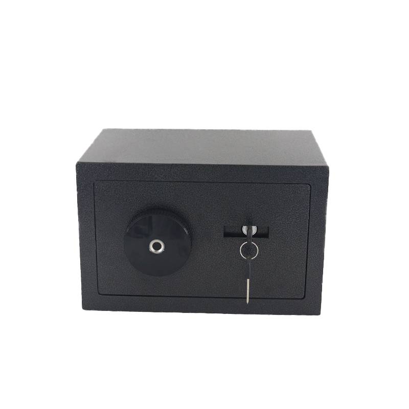 JY1014 Black Safe Box with Key Access